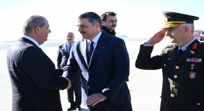 KKTC Cumhurbaşkanı Ersin Tatar Erzurum’da